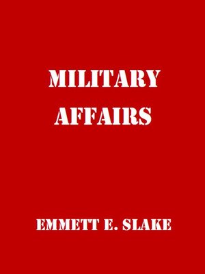 cover image of Military Affairs